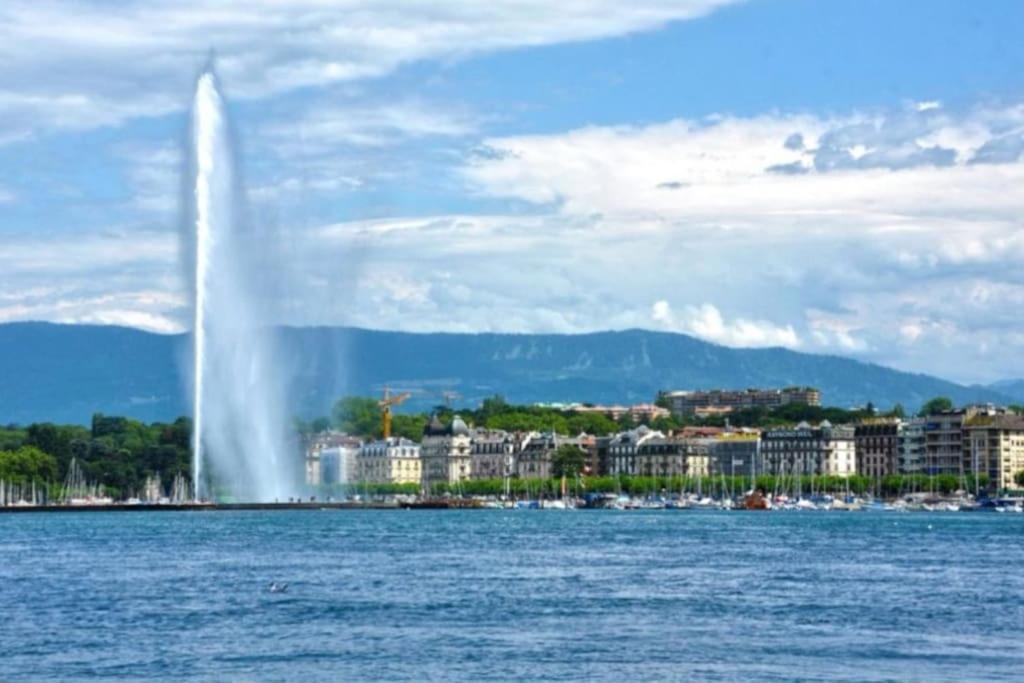 Modern'Blue - Gare Annemasse A 3Min-Geneve Acces Directアパートメント エクステリア 写真